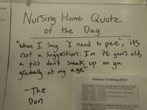 Nursing Home Humor, Nursing Home Nurse, Nursing Funny, Assisted Living Homes, Nursing School Life, I Need To Pee, Nurses Prayer, Photos Funny, Odd Stuff