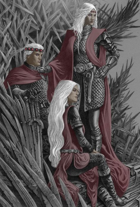 Rhaenys Targaryen, Game Of Thrones Artwork, Fire And Blood, Targaryen Art, Asoiaf Art, Dragon Rider, Game Of Thrones Houses, House Of Dragons, Riding Gear