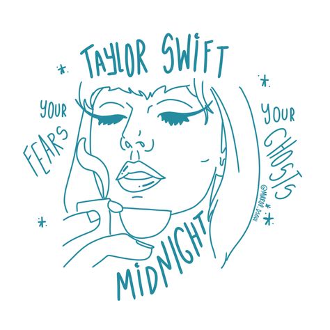 Ilustração produzida por Fan Art para divulgar “Midnights” novo álbum de Taylor Swift que sai em outubro, feito por João Victor (@mirror_dsoul) Taylor Swift Outline Art, Taylor Swift Midnights Line Art, Taylor Swift Midnights Drawing, Midnights Taylor Swift Art, Taylor Swift Outline, Taylor Swift Dibujos, Taylor Swift Line Art, Taylor Swift Artwork, Taylor Swift Illustration