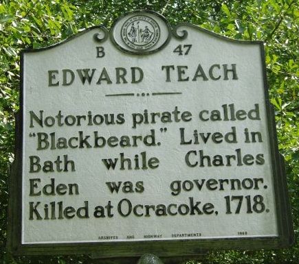 Blackbeard the Pirate Pirate Historical, Pirate Aesthetic, Edward Teach, Pirate History, Famous Pirates, Golden Age Of Piracy, Pirate Ships, Outer Banks North Carolina, Ocracoke Island