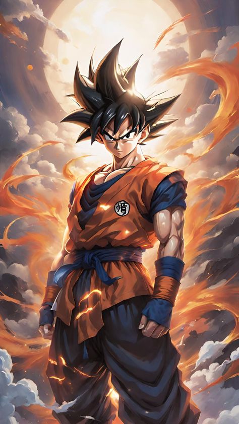 Goku Vegeta Wallpapers, Dragon Ball Super Art Goku, Goku Anime Wallpaper, Son Goku Wallpapers, Goku Wallpaper Hd, Goku Characters, Dragon Ball Poster, Goku Images, Sonu Sharma