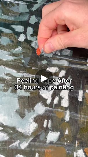 38K views · 3.7K reactions | The fifth painting of my new crowd series is completed! Here’s me peeling back to tape to reveal the final painting. 

Tape peel ASMR to go with it. 
#painting #howtopaint #paintingseries #paintinglessons | Sean Anetsberger It Painting, Painting Lessons, Art Tips, Art Techniques, Art Tutorials, Arts And Crafts, Audio, Quick Saves, Art