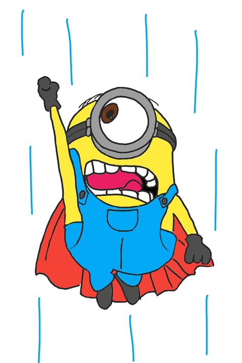 #minions #stuart #superman #draw #drawing Minion Art Paintings, Superman Drawing Easy, Minions Drawing, Minion Avengers, Minion Drawing, Superman Drawing, Halloween Signs Diy, Minion Art, Simpsons Drawings