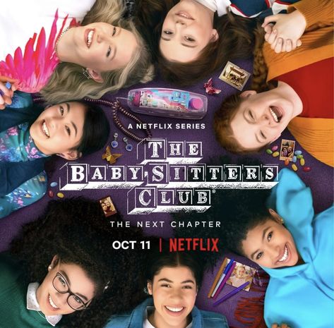 The Babysitters Club, Shay Rudolph, The Babysitters, Netflix Cast, Xochitl Gomez, Babysitters Club, The Baby Sitters Club, Good Movies On Netflix, Club Poster