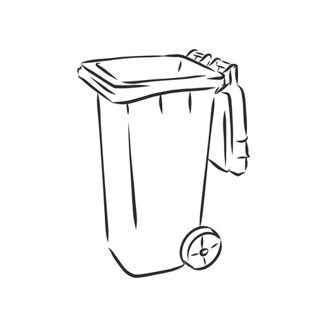 Download the trash can vector sketch 11094955 royalty-free Vector from Vecteezy for your project and explore over a million other vectors, icons and clipart graphics! Garbage Can Illustration, Trash Can Drawing Sketch, Garbage Can Drawing, Trash Bin Drawing, Trash Can Drawing, Trash Can Art, Bin Drawing, Trash Drawing, Vector Sketch