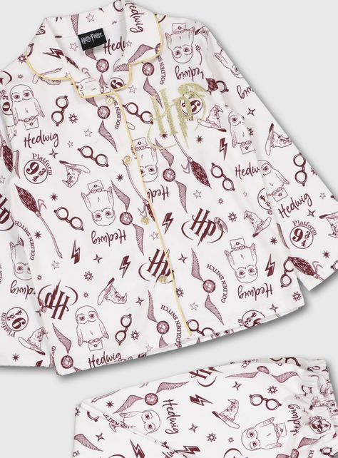 Harry Potter Pjs, Harry Potter Pajamas, Pyjamas Shorts, Harry Potter Pyjamas, Harry Potter Hedwig, The Land Of Nod, Land Of Nod, Harry Potter Fan, 8th Birthday