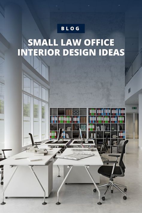 When space is tight, modernising your law office can present a few extra challenges. Here are some interior design ideas for small law offices looking to maximise their space. Small Law Office, Modern Law Office, Small Office Design Business, Law Office Interior Design, Law Office Design, Office Space Planning, Business Office Design, Law Office Decor, Small Office Design