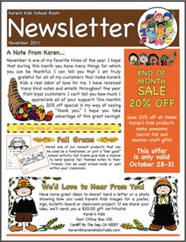 FREE NEWSLETTER November Ideas & Printables November Newsletter Ideas, School Newsletters, November Ideas, Newsletter Ideas, School Newsletter, School Room, Classroom Activities, Teacher Store, Educational Resources