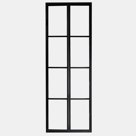 Air Pantry - Double Flat | Special Order Metal Front Doors, Interior Doors With Glass, Single Entry Doors, Steel French Doors, Metal Front Door, Steel Door Design, Doors Interior Modern, Double Entry Doors, Best Iron