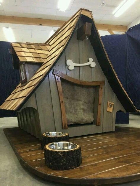 Dog house Dog House Painting Ideas, Doghouse Diy Outdoor, Dog House Diy Plans, Doghouse Ideas, Dog House Diy Outdoor, Fancy Dog Houses, Dog House Ideas, Pallet Dog House, Pallet Dog Beds