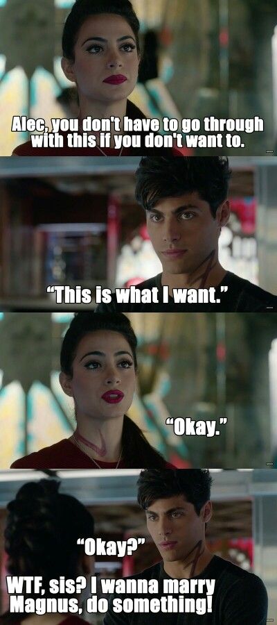 #Shadowhunters 1x12 "Malec" - Izzy and Alec Ragnor Fell, Shadowhunters Series, Shadowhunters Cast, Magnus And Alec, Clary And Jace, Shadowhunters Tv Show, Cassandra Clare Books, Shadowhunters Malec, Matthew Daddario