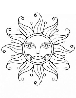 Free Mosaic Patterns, Sun Coloring Pages, Sun Art, Embroidery Patterns Free, Templates Printable Free, Stained Glass Patterns, Sun And Moon, Mosaic Patterns, Colouring Pages