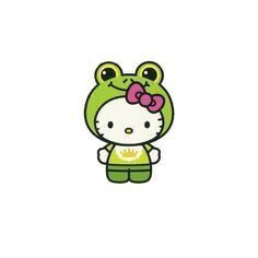 Hello Kitty Doodles, Hello Kitty Frog, Kitty Doodles, Hello Kitty, Doodles, Kitty