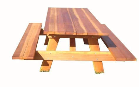 Diggory Rectangular Outdoor Dining Set Wood Picnic Table, Deck Finishes, Outdoor Meals, Wood Lumber, Douglas Fir Wood, Picnic Tables, Small Woodworking Projects, Into The Wood, Outdoor Picnic Tables