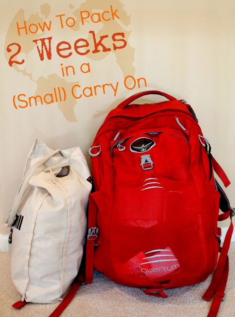 How to Pack 2 Weeks in a (Small) Carry On - How I went from being the girl who brought a huge suitcase on a 1 week trip to the one who traveled 2 weeks in a backpack. #travel #packinglight #backpacking Huge Suitcase, Traveling Wardrobe, Backpacking Italy, Backpack Travel, Jet Plane, Pack Your Bags, I Want To Travel, Packing Tips For Travel, Florida Vacation