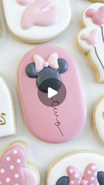 Mouse Cookies Decorated, Minnie Mouse Cookies Decorated, Mouse Cookies, Minnie Mouse Cookies, Cookies Decorated, Icing Cookies, Cookie Designs, Royal Icing Cookies, Decorated Cookies