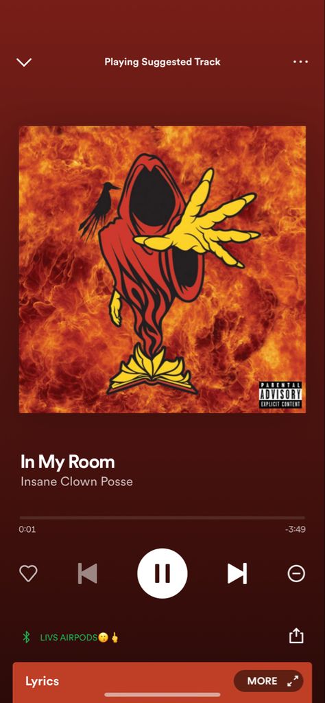 Clown Posse, Insane Clown Posse, Insane Clown, Song Recommendations, In My Room, Parental Advisory Explicit Content, My Room, Music Playlist, Music Poster