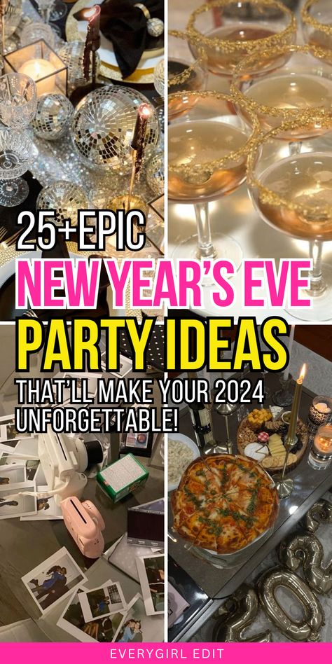 New Year's Eve party ideas, New Year's Eve party ideas 2024, best New Year's Eve party ideas, new years eve party ideas, new years eve party ideas 2024, best new years eve party ideas. Home New Years Eve Party, New Years Eve House Party, New Year's Eve Wallpaper, New Years Eve Party Ideas, Party Ideas For Adults, Festive Nail Designs, New Years Eve Makeup, Vision Board Party, Friendsgiving Party