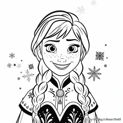 Colouring Outline, Frozen 2 Coloring Pages, Frozen Colouring, Blank Coloring Pages, Kindergarten Coloring Pages, Butterfly Plants, Diy Birthday Party, Natural Toys, Crafty Gifts