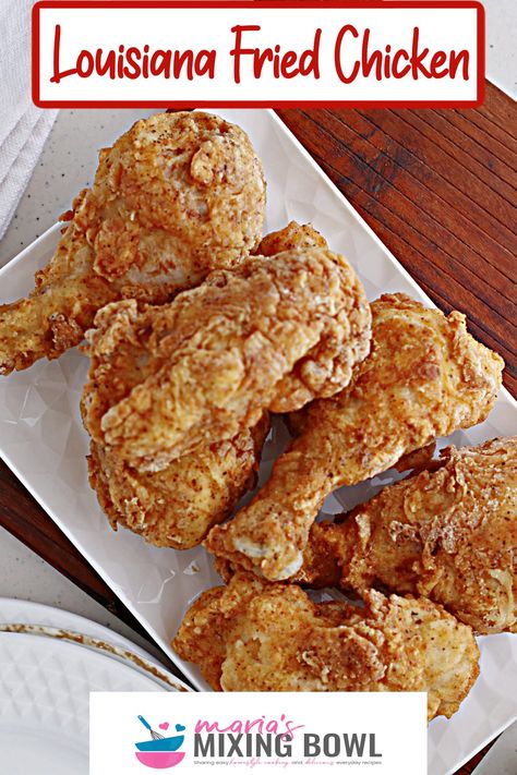 Louisiana Fried Chicken New Orleans Fried Chicken, Cajun Breaded Chicken, Louisiana Fried Chicken, Southern Living Fried Chicken, Louisiana Fish Fry, Fantastic Recipes, Louisiana Recipes, Chicken Dishes Recipes, Everyday Food