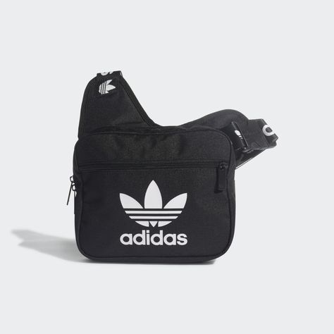 Bag Outfit Men, Adidas Sling Bag, Sling Bag Outfit, Everyday Crossbody Bag, Bag Nike, Adidas Backpack, Sling Bag Black, Bag Outfit, Over The Shoulder Bags