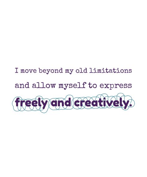 Put some taste into your days with this "I allow myself to express freely and creatively." design! Let the world know who you are... Link in bio. Chaos Magic, Know Who You Are, Vision Board, Creative Design, Affirmations, Math Equations, Let It Be