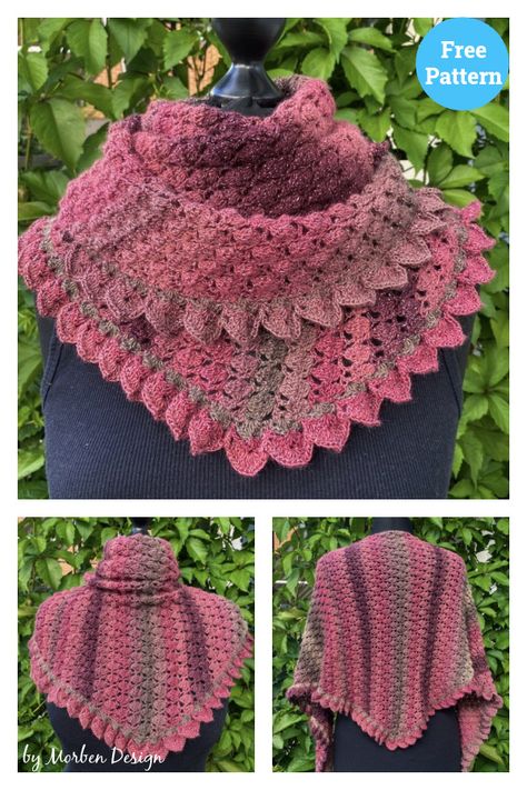 Dragon Scale Shawl Free Crochet Pattern Dragon Scale Hat Crochet Pattern Free, Dragon Scale Crochet Shawl, Free Fantasy Crochet Patterns, Crochet Dragon Scales, Fantasy Crochet Patterns Free, Crochet Wrap Pattern Free, Dragon Scale Crochet, Dragon Crochet, Poncho Crochet