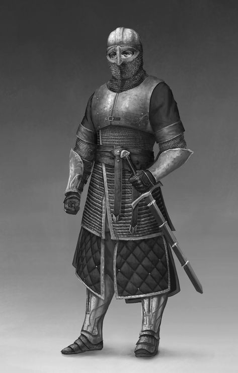 Mongolian Armor, Tank Concept Art, Medieval Soldier, Armor Drawing, Warrior Concept Art, Historical Armor, Knight Art, Knight Armor, Dungeons And Dragons Characters