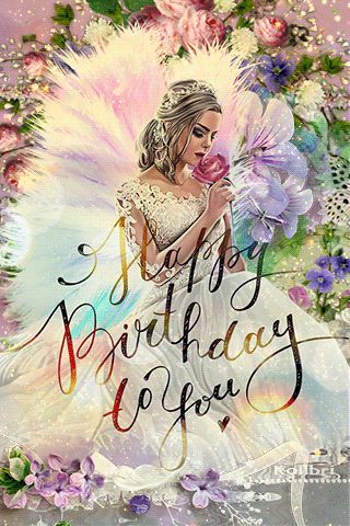 Happy Birthday Drinks, Happy Birthday Angel, Birthday Wishes Gif, Happy Birthday Cat, Birthday Women, Birthday Wishes Greetings, Birthday Wishes Flowers, Happy Birthday Wishes Photos, Happy Birthday Art