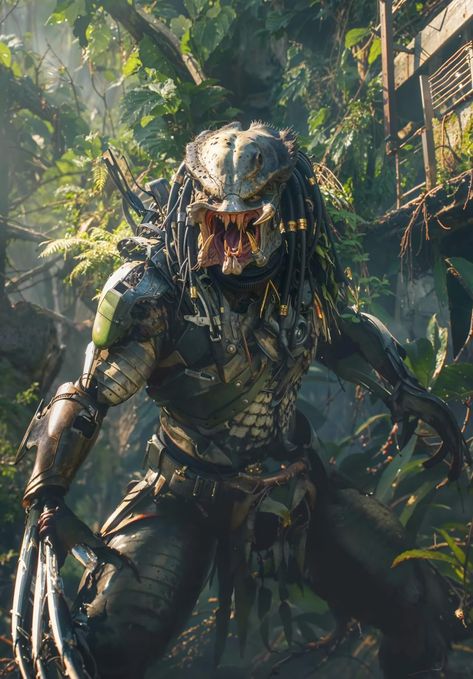 Predators Film, Trippy Alien, Predator Artwork, Predator Alien Art, Predator Movie, Arte Alien, Alien Vs Predator, Alien Races, Alien Concept Art