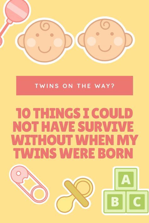 10 Must-Haves for Twins – products/items - what you need for twins - twin mom must haves for twins Products For Twins, Twin Must Haves Baby Items, Twin Must Haves, Mom Must Haves, Twin Baby Shower Gifts, Twins Gift, Mom Care, Expecting Twins, Second Pregnancy