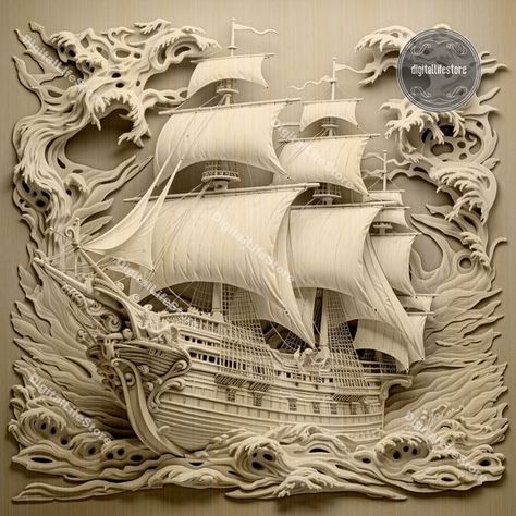 Laser cut files templates Laser Engraving Files, Vertical Milling Machine, Paris Artwork, Router Projects, Sailing Art, Laser Engraving Machine, 3d Illusion, 3d Laser, Wood Carving Art