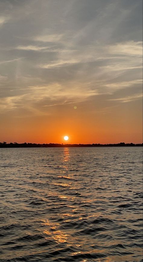 Sunset Lake Aesthetic, Sunset Skys, Orange And Blue Sky, Pretty Skys, Moon And Star Quotes, Sunset Over Lake, Sky Pretty, Summer Vision, Sky Lake