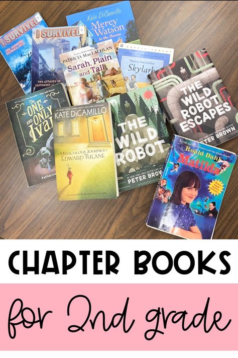 7 of the Best Chapter Books for 2nd Grade You Need to Read to Your Class - Teaching with Kaylee B Chapter Books For 2nd Grade, 2nd Grade Books, The Giant Peach, Future School, 2nd Grade Teacher, 2nd Grade Classroom, Best Novels, Library Ideas, Book List