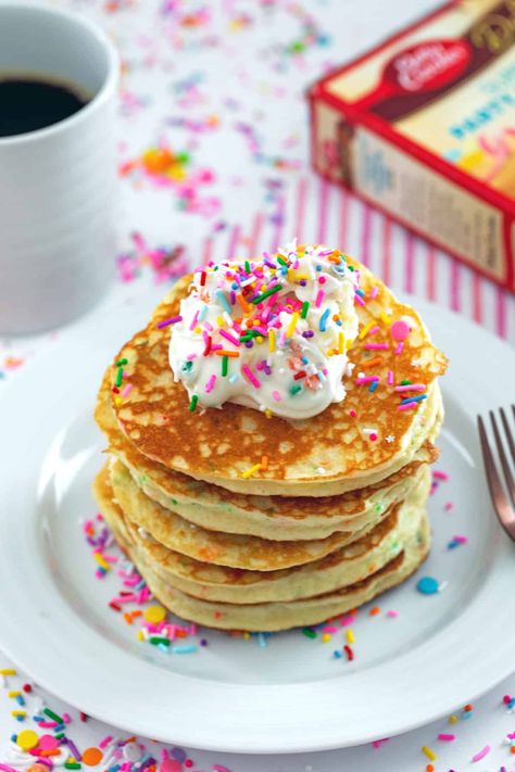 Cake Mix Pancakes