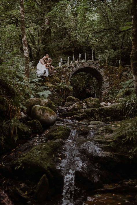 A guide brought to you by locals for some of the worlds best waterfall wedding locations. Click to read and see more. Creek Side Wedding, Wedding Waterfall, Wedding By Waterfall, Sequoia Wedding, Cave Wedding, Wedding Near Waterfall, River Wedding, Banff Elopement, Wedding Venue Waterfall