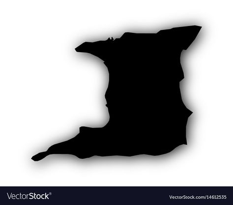 Map Of Trinidad, Trinidad Map, Trinidad, Trinidad And Tobago, Human Silhouette, Png Images, Adobe Illustrator, Vector Images, High Resolution