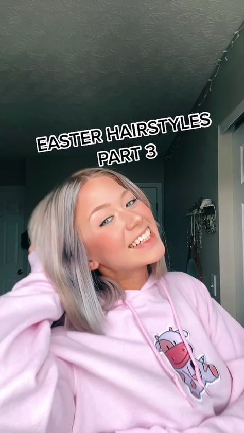 Kait (@kaittnnicolee) TikTok | Watch Kait's Newest TikTok Videos Easter Hairstyles For Kids, Wacky Hair Days, Mode Turban, Crazy Hair Day, Wacky Hair, Open Hairstyles, Crazy Hair Day At School, Hairdos For Short Hair, Peinados Fáciles Para Cabello Corto