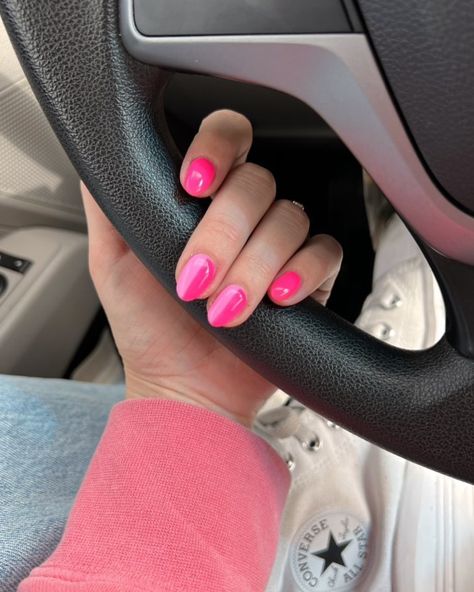 Two Tone Pink Nails, Two Tone Nails, Checkered Nails, Pink Tip Nails, School Nails, Holiday Nail Art, Summery Nails, Types Of Nails, Cute Nail Designs