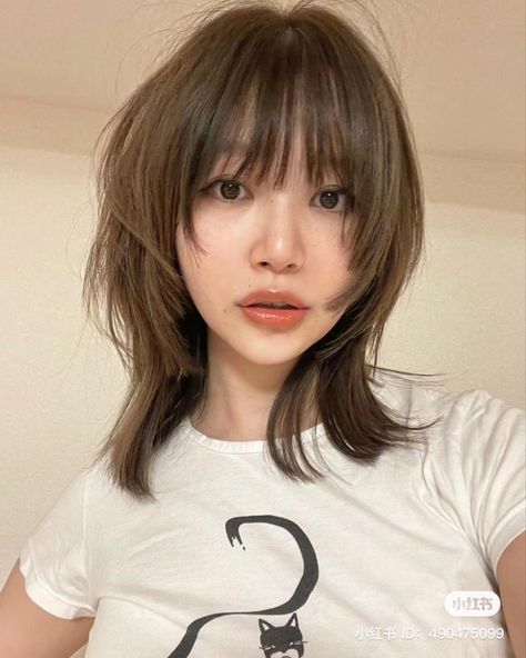 Medium Hair With Short Bangs, Japanese Haircut, Japanese Short Hair, Asian Short Hair, Hair Inspiration Short, Hairstyles For Layered Hair, Shot Hair Styles, Hair Stylies, Haircuts Straight Hair