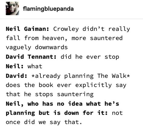 Good Omens Book Quotes, Good Omens Book, Go For It Quotes, Good Omens, Neil Gaiman, Book Quotes, How To Plan, Quotes, Books