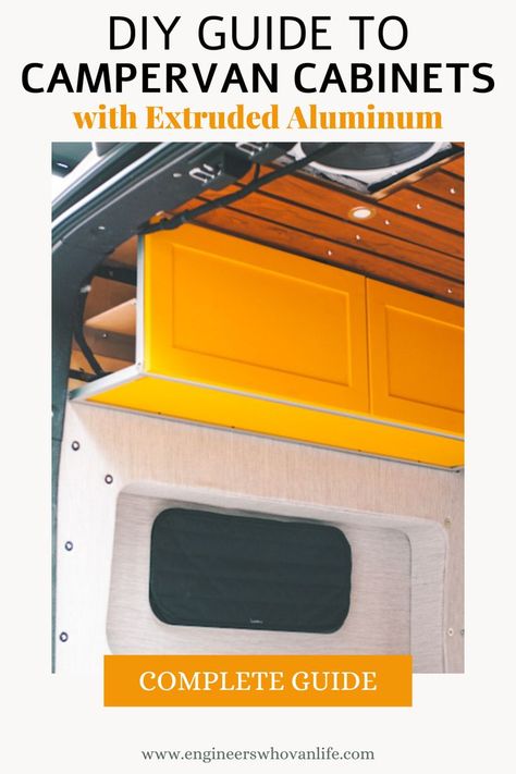 Campervan cabinets building guide Diy Upper Cabinets, Van Cabinets, Cabinets To Ceiling, European Hinges, Cabinet Faces, Upper Cabinet, Diy Campervan, Conversion Van, Free Standing Cabinets