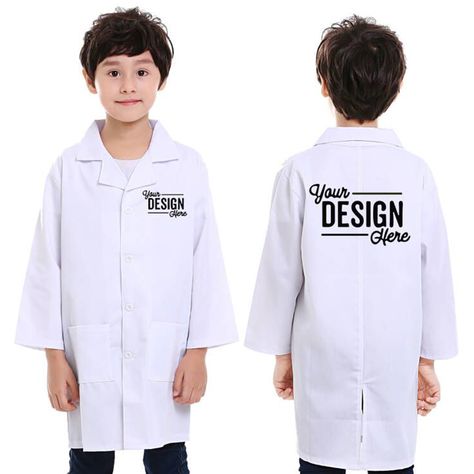 TOPTIE Custom Kid Lab Coat Scrubs Embroidered Printing Name Logo Doctors Nurses Halloween Costume School Scientists Halloween Costume School, Kids Lab Coat, Kids Lab, Nurse Halloween Costume, Red Kap, Halloween Nurse, Name Logo, Scientists, Online Design