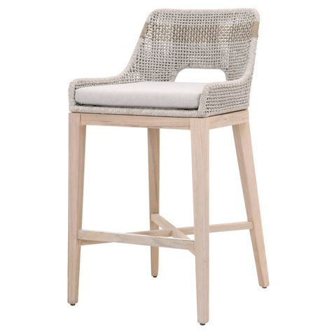 Tapestry Outdoor Barstool Dining Chairs And Bar Stools, Bar En Plein Air, White Counter Stools, Island Stools, White Counters, Patio Bar Stools, Outdoor Stools, Outdoor Bar Stools, Wood Bar