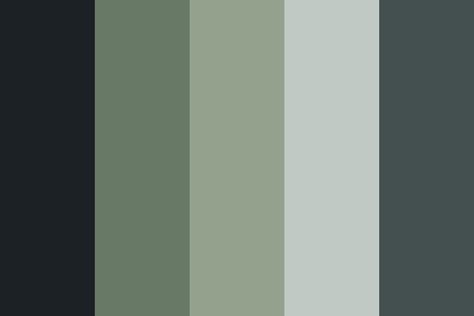 Black And Green Pallete, Black And Green Color Scheme, Sage Green Black Color Palette, Color Palette Green Black, Green Black Palette, Dark Academia Color Palette Green, Green And Black Colour Palette, Slytherin Color Palette, Color Pallets Green