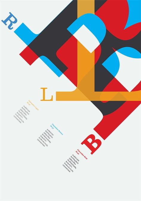 Overlapping Letters, Specimen Poster, Typeface Poster, Typo Poster, Type Specimen, Poster Typography, Poster Fonts, Type Inspiration, Lettering Typography