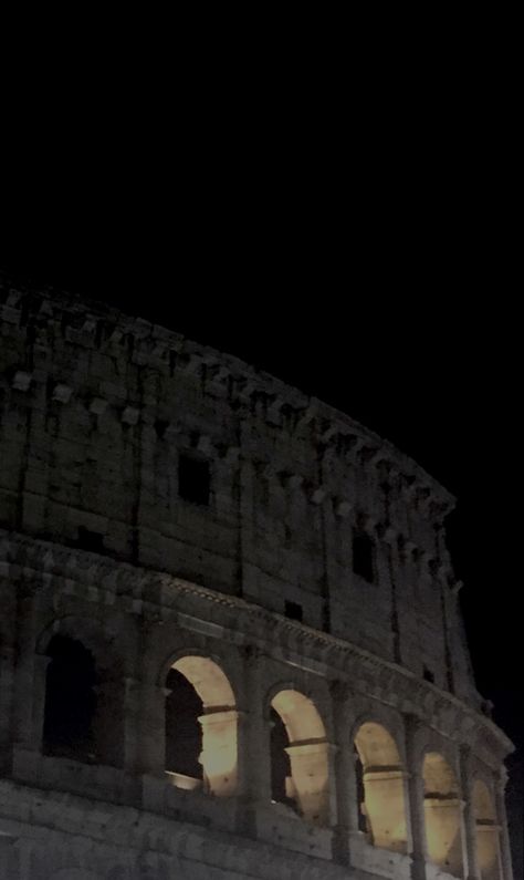 Colosseum, Colosseo, dark aesthetic, classy, elegant, stylish, simple Colosseum Aesthetic, Ancient Rome Aesthetic, Simplicity Aesthetic, Dark Minimalist, Dark Modern, Drawing Ideas List, Italian Boys, Christian Love, Dark Photography