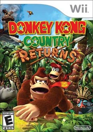 Donkey Kong Country Returns Review (Wii) | Nintendo Life Donkey Kong Country Returns, Diddy Kong, Wii Remote, Donkey Kong Country, Wii Console, Wii Games, Skylanders, Mario Party, The Donkey