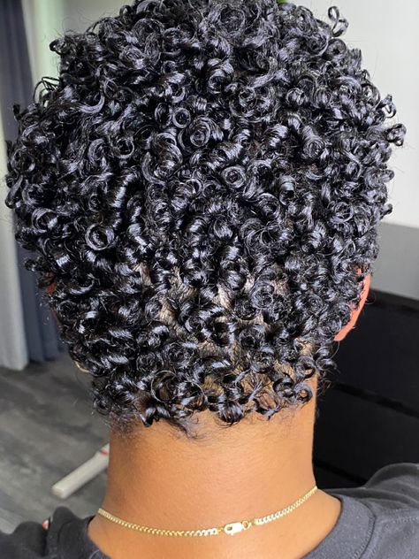 #hairstyles #bigchop #twa #curly #naturalhair #naturalhairstyles #curlygirl #aesthetic #curlygirlmethod #curlyblackhairstyles #curlyhairroutine Big Chop 3b/3c Hair, Curly Perm, Big Chop Natural Hair, Finger Wave, Finger Waves Short Hair, Hair Inspired, Short Natural Curly Hair, Gangsta Quotes, Natural Hair Cuts