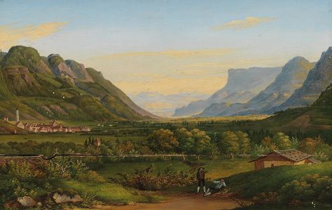 19th Century Paintings, Oil Painting Landscape, Vienna, Pretty Things, Landscape Paintings, 19th Century, Oil Painting, The Past, Art